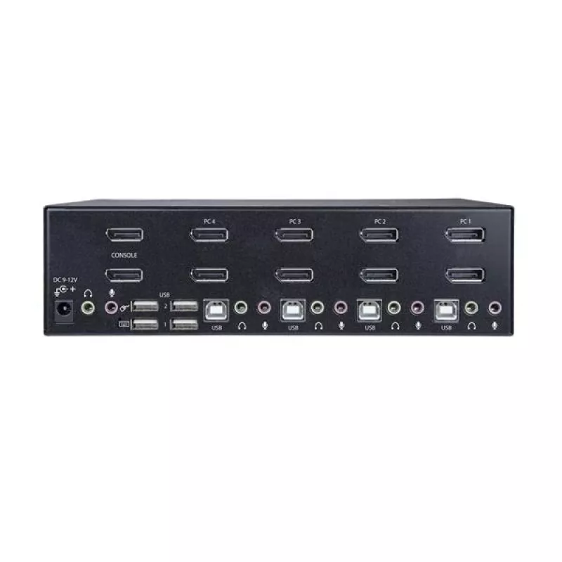 StarTech.com Switch KVM Dual DisplayPort a 4 porte - 4K 60Hz