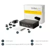 StarTech.com Switch KVM Dual DisplayPort a 4 porte - 4K 60Hz