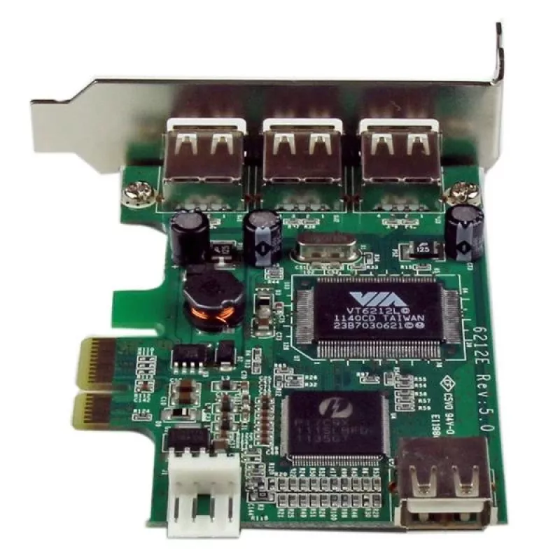 StarTech.com Scheda USB ad alta velocità PCI Express Low Profile a 4 porte