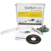 StarTech.com Scheda USB ad alta velocità PCI Express Low Profile a 4 porte