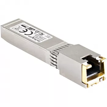StarTech.com Modulo SFP+ compatibile Cisco SFP-10GB-TC – 10GBASE-T – SFP a RJ45 Cat6/Cat5e – SFP+ Gigabit Ethernet 10GE – RJ-45 30m – Cisco Firepower, ASR1000, ASR9000