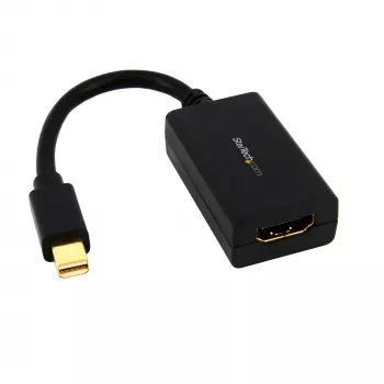 StarTech.com Adattatore Mini DisplayPort a HDMI - convertitore video mDP a HDMI - 1080p - Mini DP o Thunderbolt 1/2 Mac/PC a monitor/display/TV HDMI - dongle adattatore passivo mDP 1.2 a HDMI - la versione aggiornata è MDP2HDEC