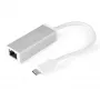 StarTech.com Adattatore da USB-C a Gigabit Ethernet – argento, con cavo, USB, Ethernet, 5000 Mbit/s, argento