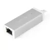 StarTech.com Adattatore da USB-C a Gigabit Ethernet – argento, con cavo, USB, Ethernet, 5000 Mbit/s, argento