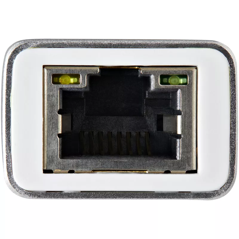 StarTech.com Adattatore da USB-C a Gigabit Ethernet – argento, con cavo, USB, Ethernet, 5000 Mbit/s, argento