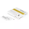 StarTech.com Adattatore da USB-C a Gigabit Ethernet – argento, con cavo, USB, Ethernet, 5000 Mbit/s, argento
