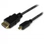 StarTech.com HDADMM50CM cavo High Speed HDMI a Micro HDMI con Ethernet, M/M, 0,5 m, 34 AWG, connettori placcati oro, nero