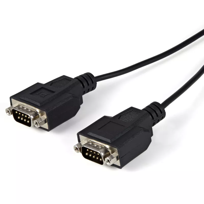 StarTech.com ICUSB2322F cavo adattatore FTDI da USB a seriale RS232 a 2 porte, USB 2.0, 2,1 m, nero