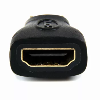 StarTech.com Adattatore da Mini HDMI a HDMI – adattatore HDMI High Speed 4K – adattatore HDMI High Speed Ultra HD 4K 30Hz – HDMI 1.4 – connettori placcati oro – adattatore Mini HDMI 4K UHD – nero