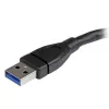 StarTech.com cavo prolunga USB 3.0 A-A – 6 pollici, nero, 0,152 m, USB A, USB A, USB 3.2 Gen 1 (3.1 Gen 1), 5 Gbit/s, nero