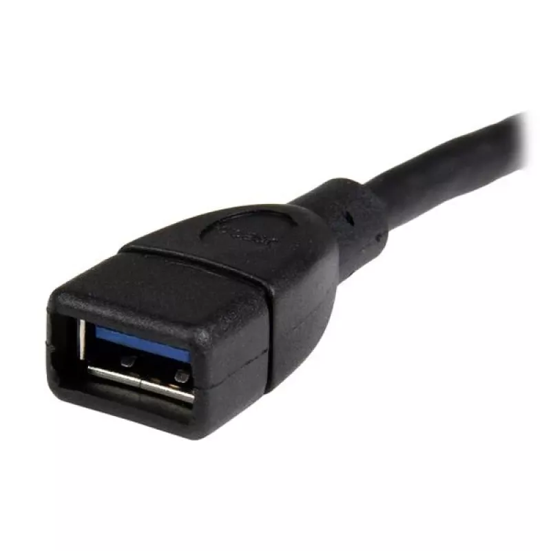 StarTech.com cavo prolunga USB 3.0 A-A – 6 pollici, nero, 0,152 m, USB A, USB A, USB 3.2 Gen 1 (3.1 Gen 1), 5 Gbit/s, nero