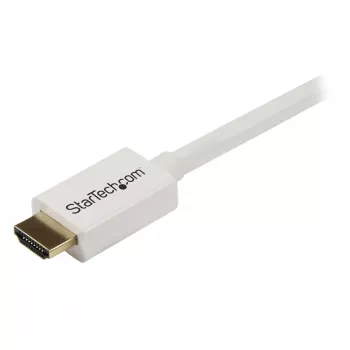 StarTech.com cavo HDMI con Ethernet certificato CL3 da 7 m / 23 ft – adatto per installazione a parete – cavo HDMI Ultra HD – cavo HDMI High Speed 4K 30Hz UHD – 10,2 Gbit/s – cavo video/display HDMI 1.4 – 30AWG, bianco