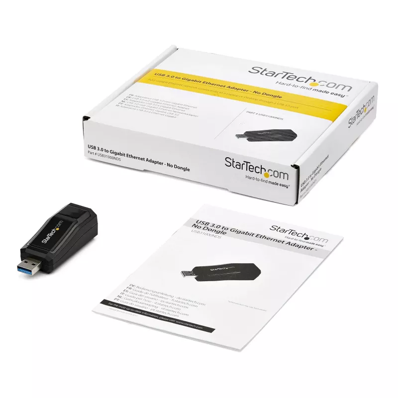 StarTech.com adattatore di rete USB 3.0 a Gigabit Ethernet NIC – 10/100/1000 Mbit/s