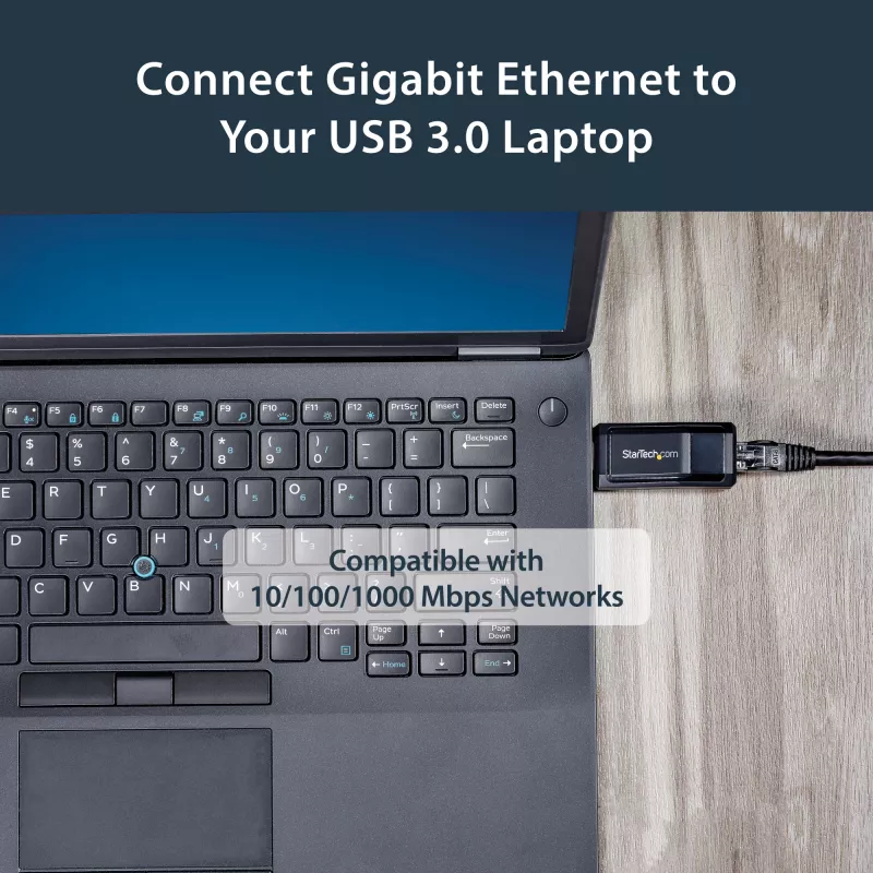 StarTech.com adattatore di rete USB 3.0 a Gigabit Ethernet NIC – 10/100/1000 Mbit/s