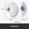 Mouse Logitech ERGO M575 Wireless Trackball RF Wireless + Bluetooth