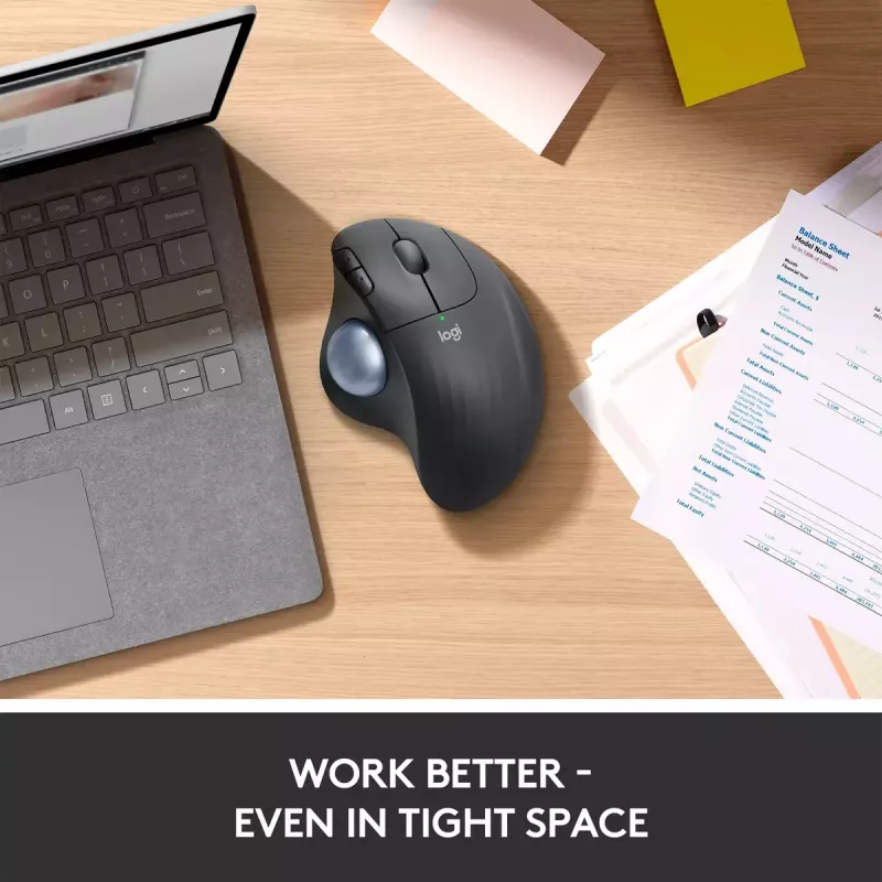 Mouse Logitech ERGO M575 Wireless Trackball RF Wireless + Bluetooth