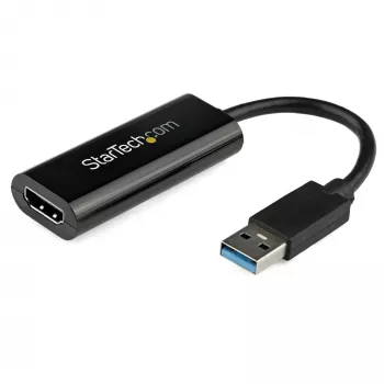StarTech.com adattatore USB 3.0 a HDMI, convertitore monitor USB a HDMI per Windows, 1080P (nessun supporto per macOS/ChromeOS/Linux) – TAA