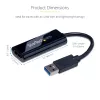 StarTech.com adattatore USB 3.0 a HDMI, convertitore monitor USB a HDMI per Windows, 1080P (nessun supporto per macOS/ChromeOS/Linux) – TAA