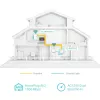 TP-Link TL-WPA1000 KIT adattatore PowerLine 1000 Mbit/s Ethernet LAN Wi-Fi bianco 2 pezzi