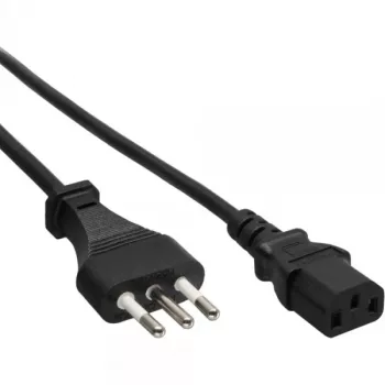 Cavo di alimentazione InLine, connettore Italia / connettore IEC C13 a 3 poli, 1,8 m