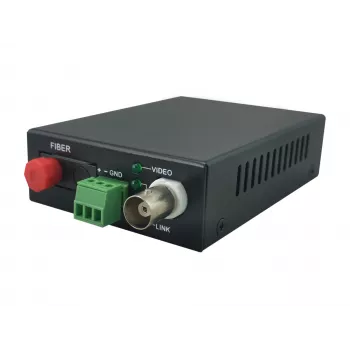 Trasmettitore AV LevelOne kit extender 1 canale BNC su fibra ottica 20 km