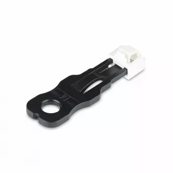 StarTech.com RJ45 Port Locks – confezione da 10 con chiave di sicurezza, blocco porta RJ45 con chiusura/protezione antipolvere, protezione porta Ethernet/LAN riutilizzabile, blocco antipolvere a scatto RJ45 per server/switch/prese a muro