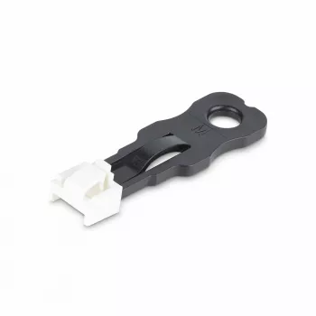 StarTech.com RJ45 Port Locks – confezione da 10 con chiave di sicurezza, blocco porta RJ45 con chiusura/protezione antipolvere, protezione porta Ethernet/LAN riutilizzabile, blocco antipolvere a scatto RJ45 per server/switch/prese a muro