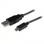 StarTech.com cavo Micro-USB corto - M/M – 15 cm (6 pollici), 0,15 m, USB A, Micro-USB B, USB 2.0, connettore maschio/connettore maschio, nero