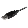 StarTech.com cavo Micro-USB corto - M/M – 15 cm (6 pollici), 0,15 m, USB A, Micro-USB B, USB 2.0, connettore maschio/connettore maschio, nero