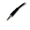 StarTech.com cavo splitter stereo sottile – connettore maschio 3,5 mm su 2x connettore femmina 3,5 mm