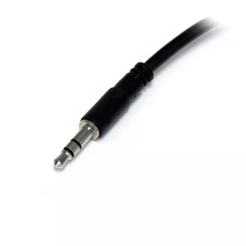 StarTech.com cavo splitter stereo sottile – connettore maschio 3,5 mm su 2x connettore femmina 3,5 mm