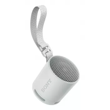 Sony SRS-XB100 – Altoparlante Bluetooth wireless, portatile, robusto IP67 impermeabile e antipolvere, 16 ore di batteria, ecologico, per outdoor e viaggi in grigio chiaro