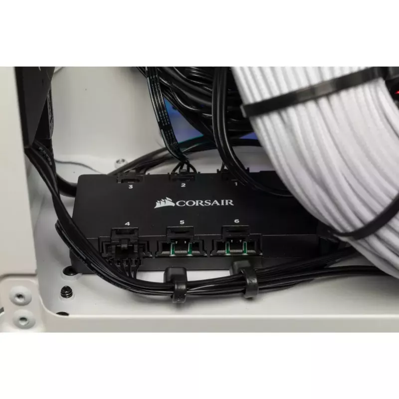 Corsair Crystal 280X Micro ATX Case per PC bianco