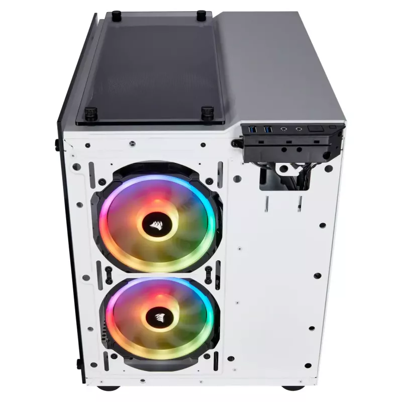 Corsair Crystal 280X Micro ATX Case per PC bianco