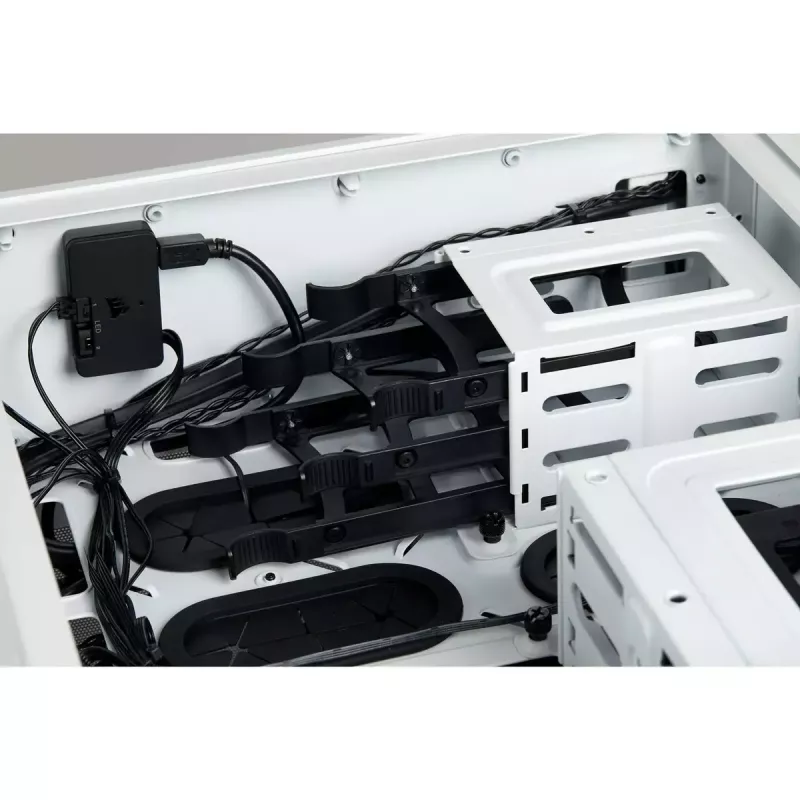 Corsair Crystal 280X Micro ATX Case per PC bianco