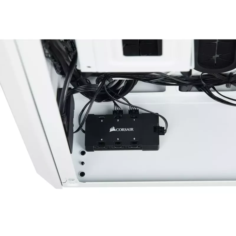 Corsair Crystal 280X Micro ATX Case per PC bianco