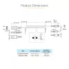 StarTech.com Cavo USB-Lightning 50 cm (20