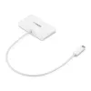 StarTech.com Hub USB-C 3 porte con Gigabit Ethernet – USB-C a 3x USB-A – Hub USB 3.0 – bianco