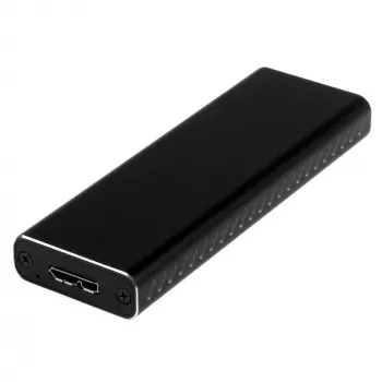 StarTech.com Case per SSD M.2 per SSD M.2 SATA – USB 3.0 (5 Gbit/s) con UASP