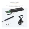 StarTech.com Case per SSD M.2 per SSD M.2 SATA – USB 3.0 (5 Gbit/s) con UASP