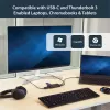 StarTech.com Adattatore multiporta USB-C – docking station da viaggio USB-C con HDMI 4K – Power Delivery pass-through 60 W, GbE, 2 porte hub USB-A 3.0 – dock mini USB Type-C portatile per laptop
