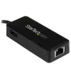 StarTech.com Adattatore di rete USB-C a Gigabit con porta USB 3.0 aggiuntiva
