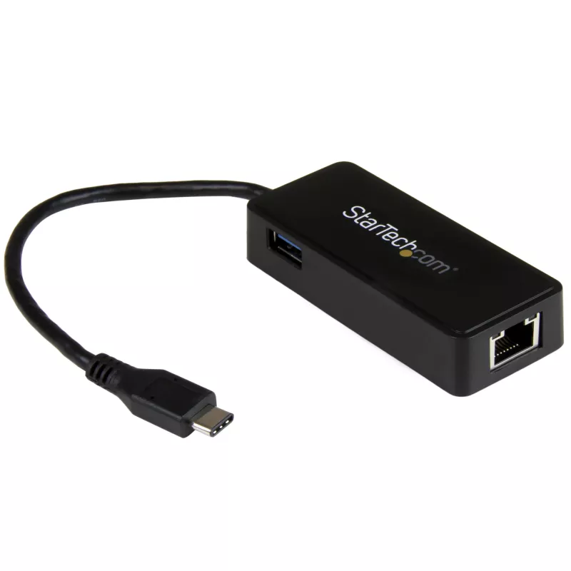 StarTech.com Adattatore di rete USB-C a Gigabit con porta USB 3.0 aggiuntiva