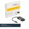 StarTech.com Adattatore di rete USB-C a Gigabit con porta USB 3.0 aggiuntiva