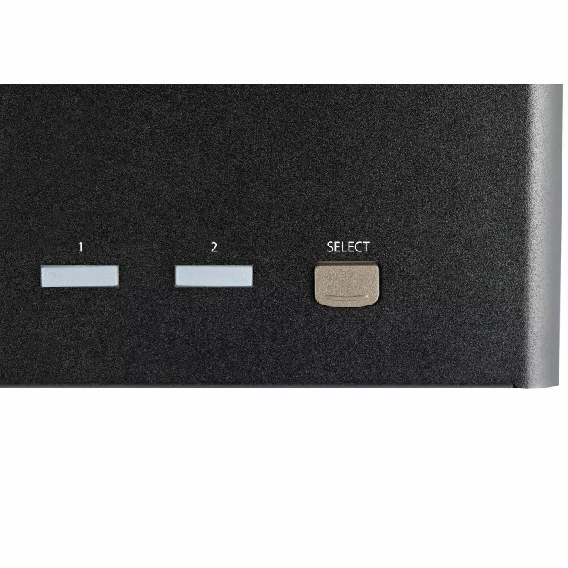 StarTech.com Switch KVM DisplayPort 2 porte triple monitor – 4K 60Hz UHD HDR – KVM DP 1.2 desktop con hub USB 3.0 2 porte (5 Gbit/s) e 4 porte USB 2.0 HID, audio – commutazione hotkey – TAA