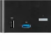 StarTech.com Switch KVM DisplayPort 2 porte triple monitor – 4K 60Hz UHD HDR – KVM DP 1.2 desktop con hub USB 3.0 2 porte (5 Gbit/s) e 4 porte USB 2.0 HID, audio – commutazione hotkey – TAA