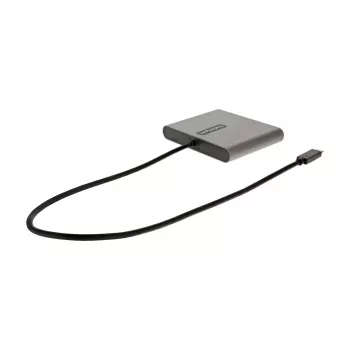 StarTech.com Adattatore USB-C a quad HDMI, convertitore USB-C a 4x monitor HDMI per Windows (nessun supporto per macOS/ChromeOS/Linux) - TAA