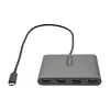StarTech.com Adattatore USB-C a quad HDMI, convertitore USB-C a 4x monitor HDMI per Windows (nessun supporto per macOS/ChromeOS/Linux) - TAA