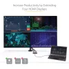 StarTech.com Adattatore USB-C a quad HDMI, convertitore USB-C a 4x monitor HDMI per Windows (nessun supporto per macOS/ChromeOS/Linux) - TAA