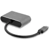 StarTech.com Adattatore USB-C a VGA e HDMI - 2-in-1 - 4K 30Hz - grigio siderale